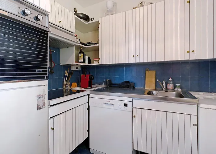 公寓 Cap D'antibes Hermitage 2p Garage 昂蒂布