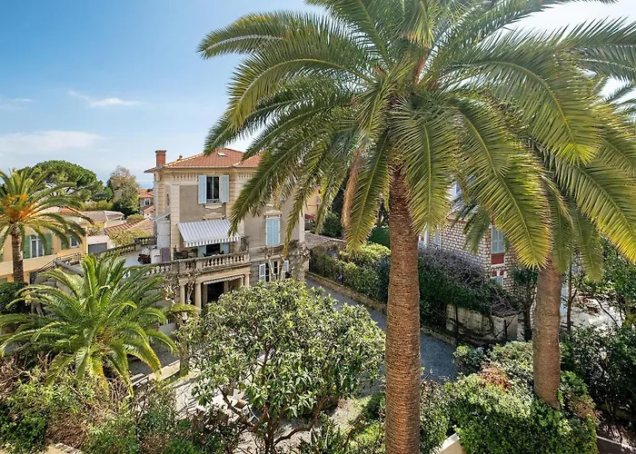 公寓 Cap D'antibes Hermitage 2p Garage 昂蒂布