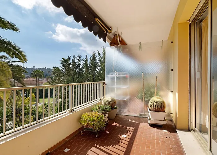 Cap D'antibes Hermitage 2p Garage Apartment